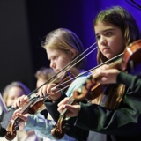 Julekoncert med klaver og violin